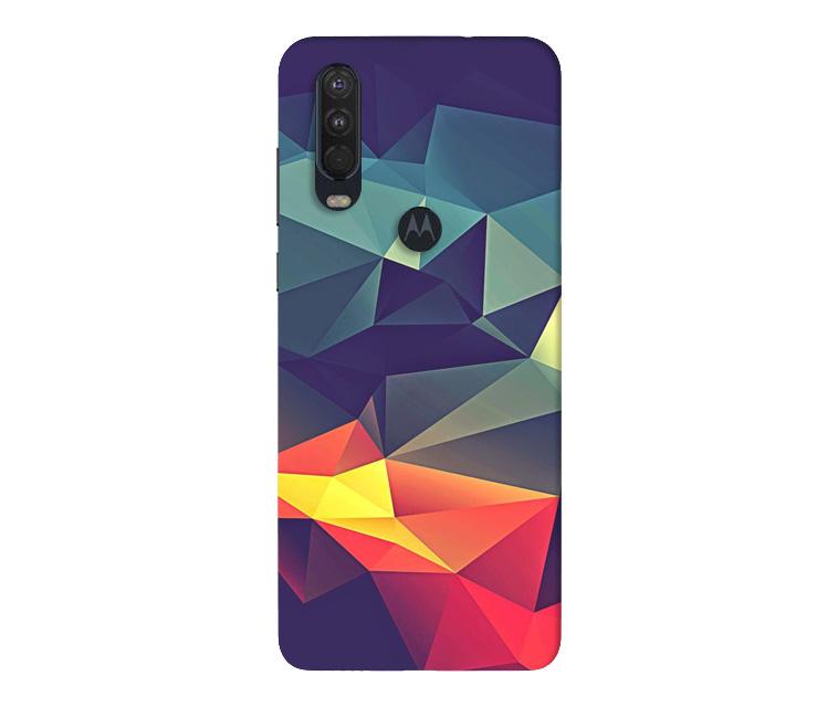 Modern Art Mobile Back Case for Moto One Action (Design - 232) Modern Art Case for Moto One Action (Design No. 232)