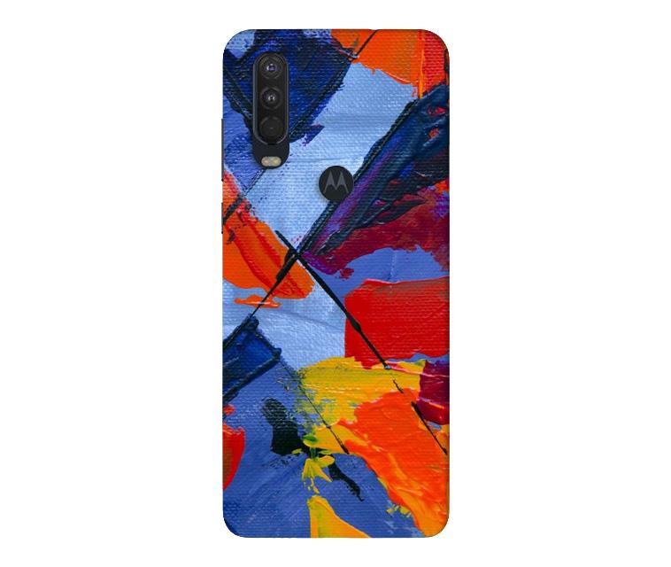Modern Art Mobile Back Case for Moto One Action (Design - 240) Modern Art Case for Moto One Action (Design No. 240)