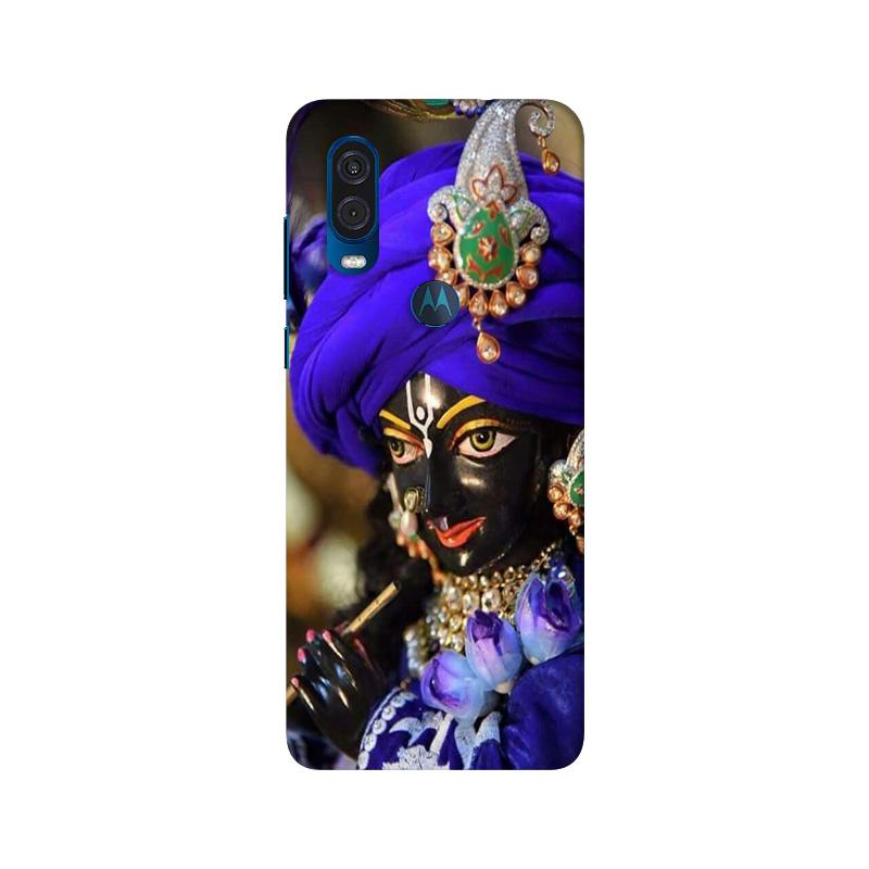 Lord Krishna4 Mobile Back Case for Moto One Vision (Design - 19) Lord Krishna4 Case for Moto One Vision