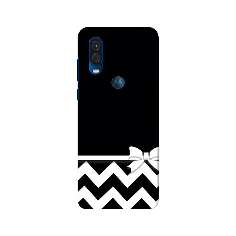 Gift Wrap7 Mobile Back Case for Moto One Vision (Design - 49) Gift Wrap7 Case for Moto One Vision