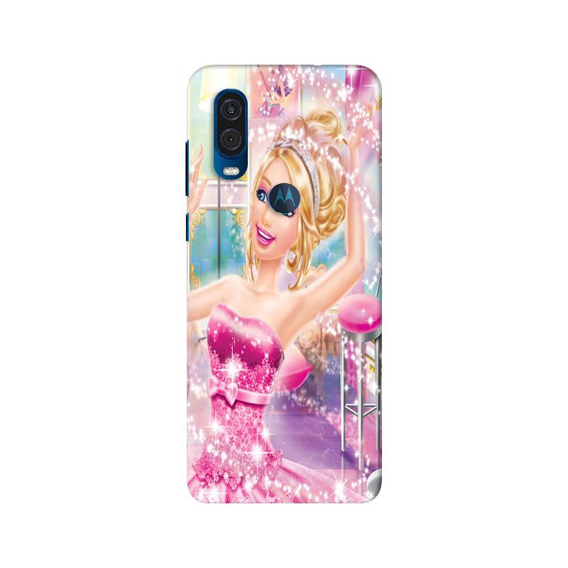 Princesses Mobile Back Case for Moto One Vision (Design - 95) Princesses Case for Moto One Vision
