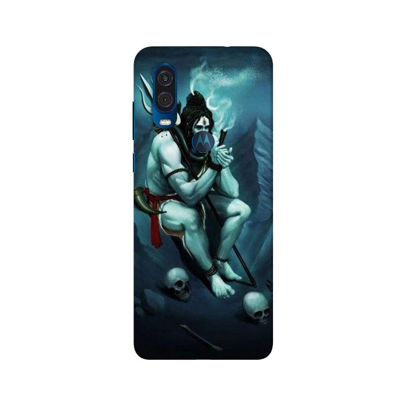 Lord Shiva Mahakal2 Mobile Back Case for Moto One Vision (Design - 98) Lord Shiva Mahakal2 Case for Moto One Vision