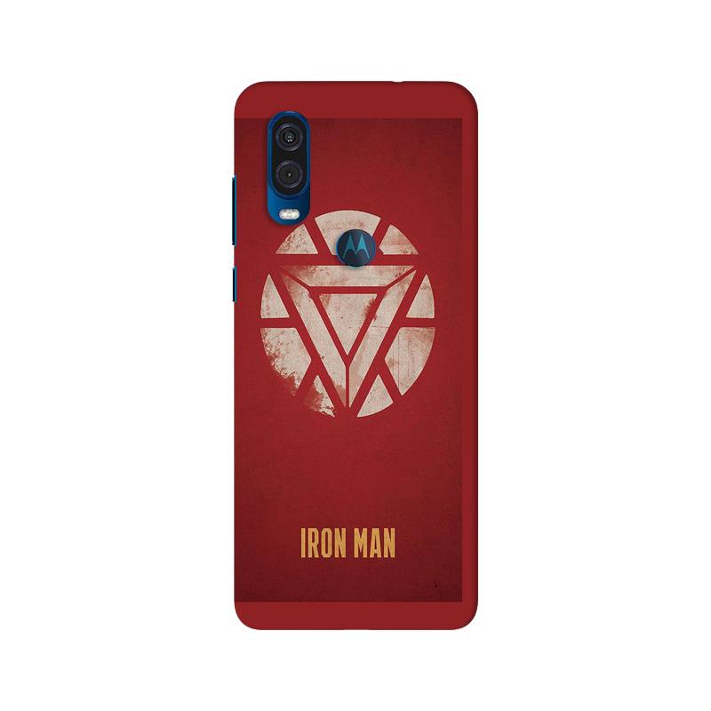 Iron Man Superhero Mobile Back Case for Moto One Vision (Design - 115) Iron Man Superhero Case for Moto One Vision (Design - 115)