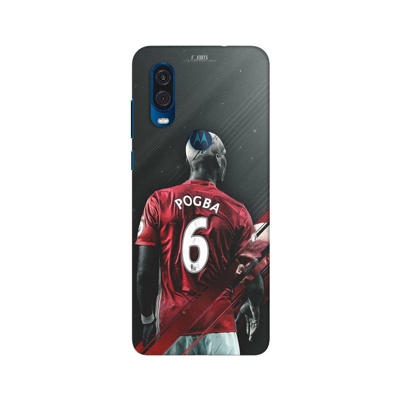 Pogba Mobile Back Case for Moto One Vision (Design - 167) Pogba Case for Moto One Vision (Design - 167)