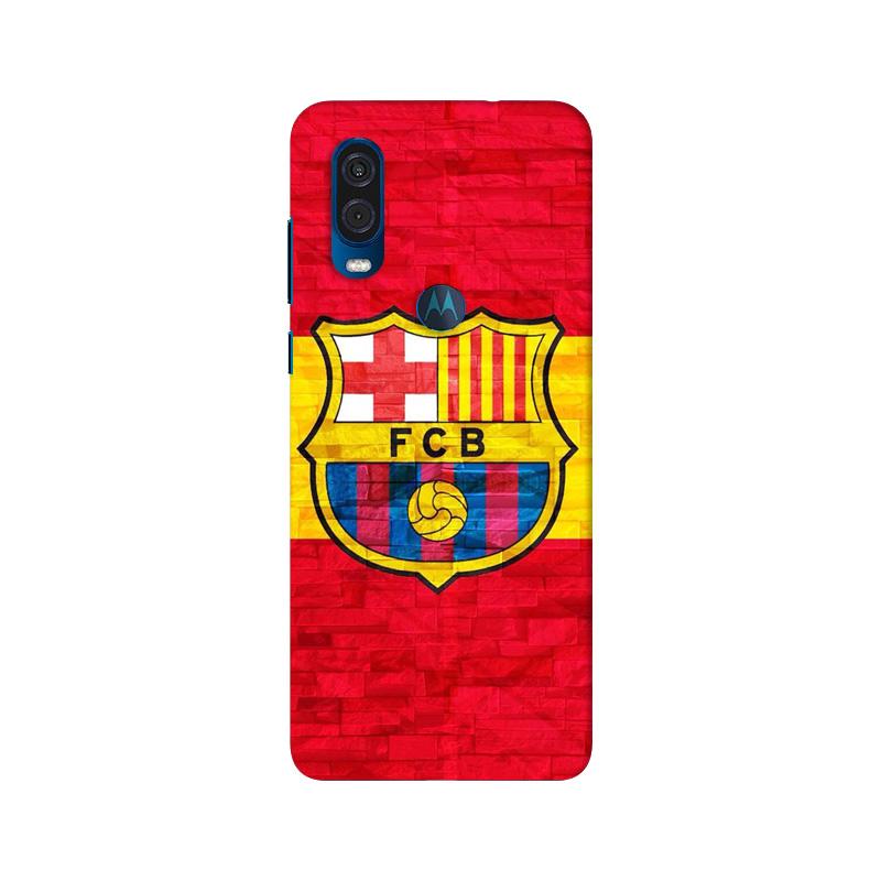 FCB Football Mobile Back Case for Moto One Vision (Design - 174) FCB Football Case for Moto One Vision (Design - 174)