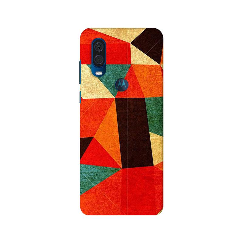Modern Art Mobile Back Case for Moto One Vision (Design - 203) Modern Art Case for Moto One Vision (Design - 203)