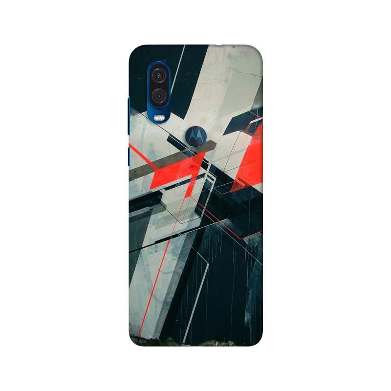 Modern Art Case for Moto One Vision (Design No. 231)