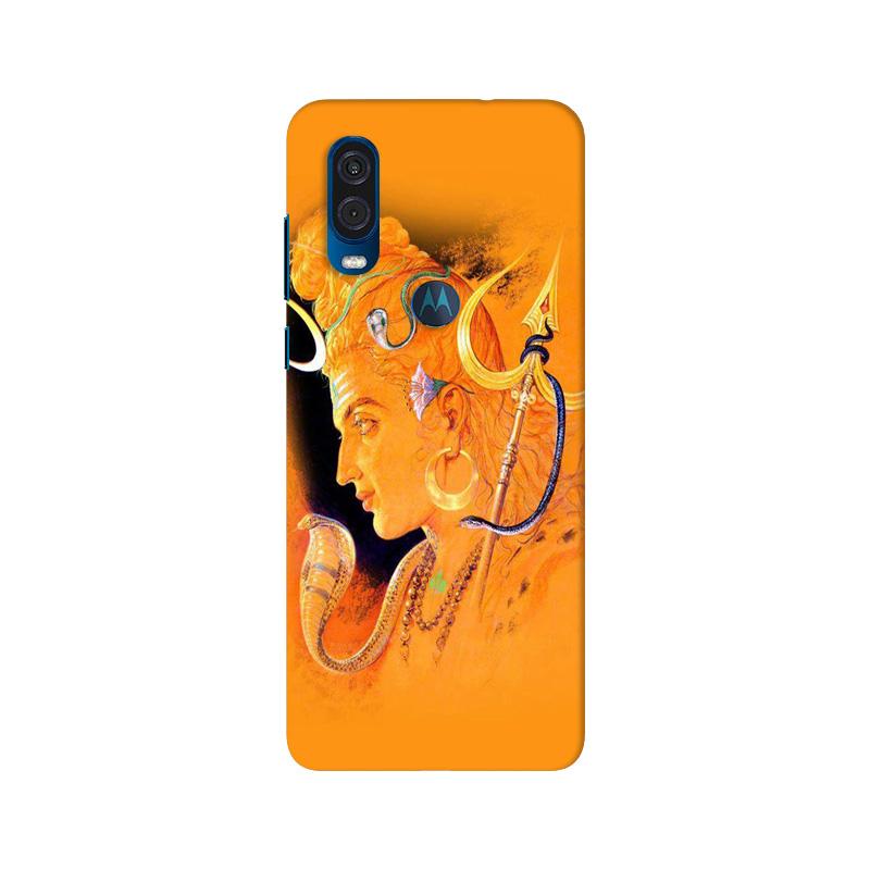 Lord Shiva Mobile Back Case for Moto One Vision (Design - 293) Lord Shiva Case for Moto One Vision (Design No. 293)