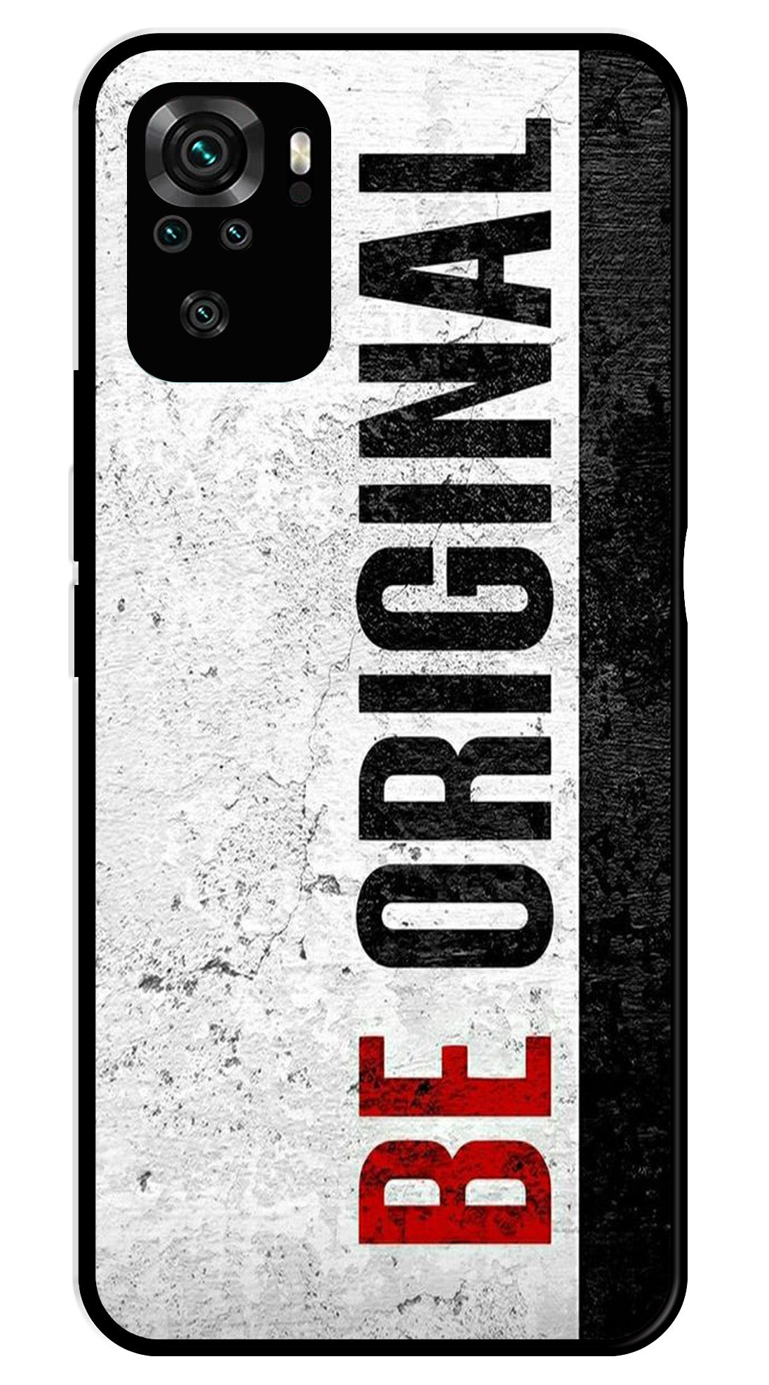 Be Original Metal Mobile Case for Redmi Note 10 Be Original Metal Mobile Case for Redmi Note 10 (Design No -38)