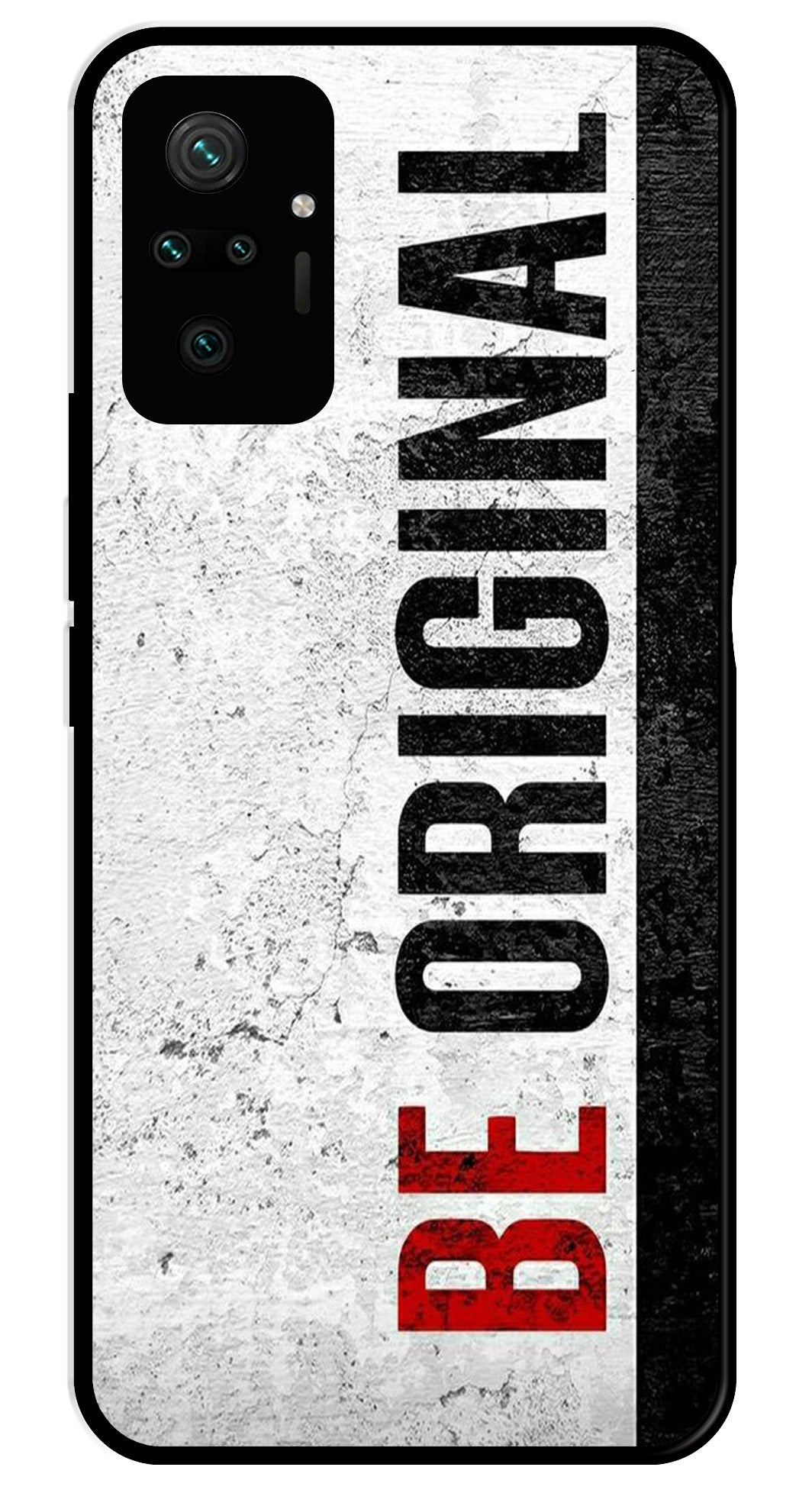 Be Original Metal Mobile Case for Redmi Note 10 Pro Be Original Metal Mobile Case for Redmi Note 10 Pro (Design No -38)