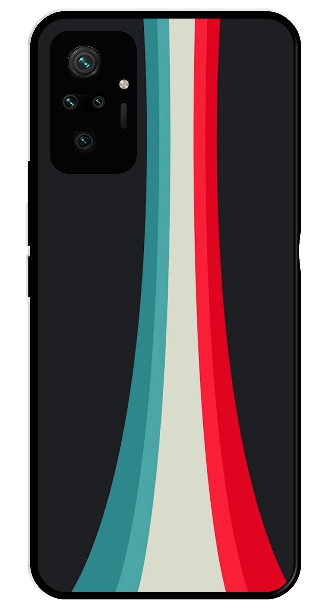 Modern Art Colorful Metal Mobile Case for Redmi Note 10 Pro Modern Art Colorful Metal Mobile Case for Redmi Note 10 Pro (Design No -48)