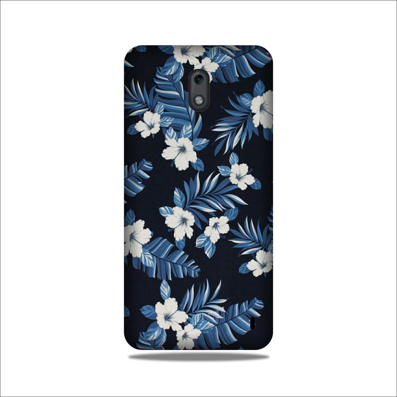 White flowers Blue Background2 Case for Nokia 2.2 White flowers Blue Background2 Case for Nokia 2.2