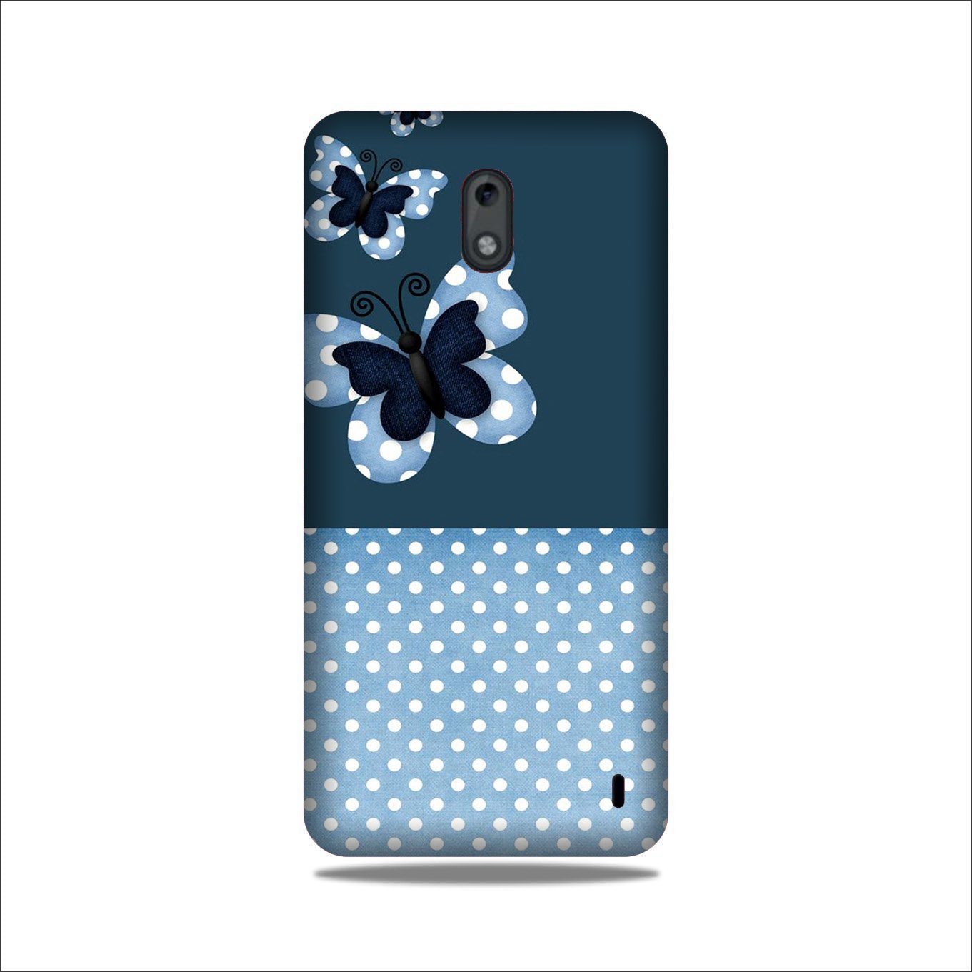 White dots Butterfly Case for Nokia 2.2 White dots Butterfly Case for Nokia 2.2