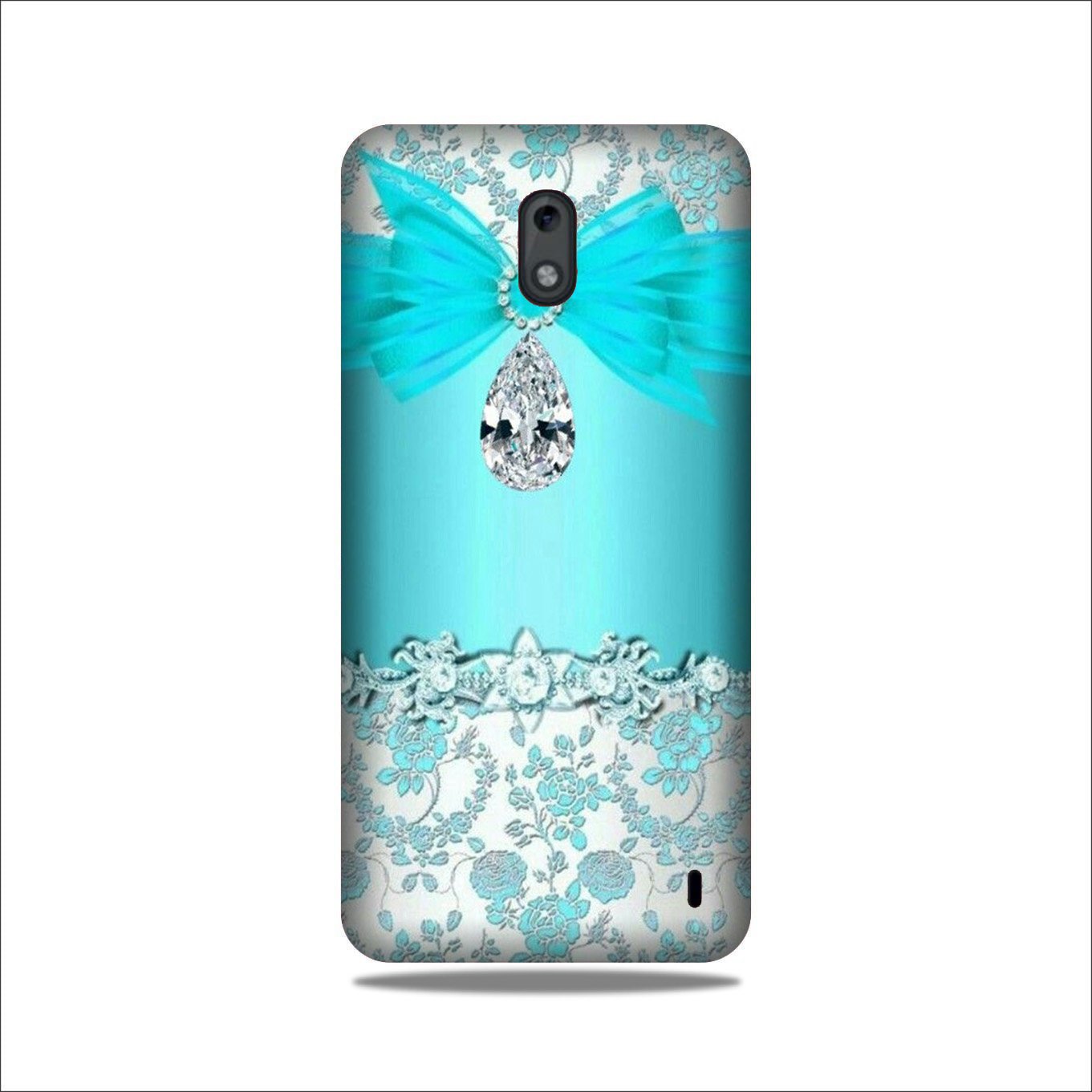 Shinny Blue Background Case for Nokia 2.2 Shinny Blue Background Case for Nokia 2.2
