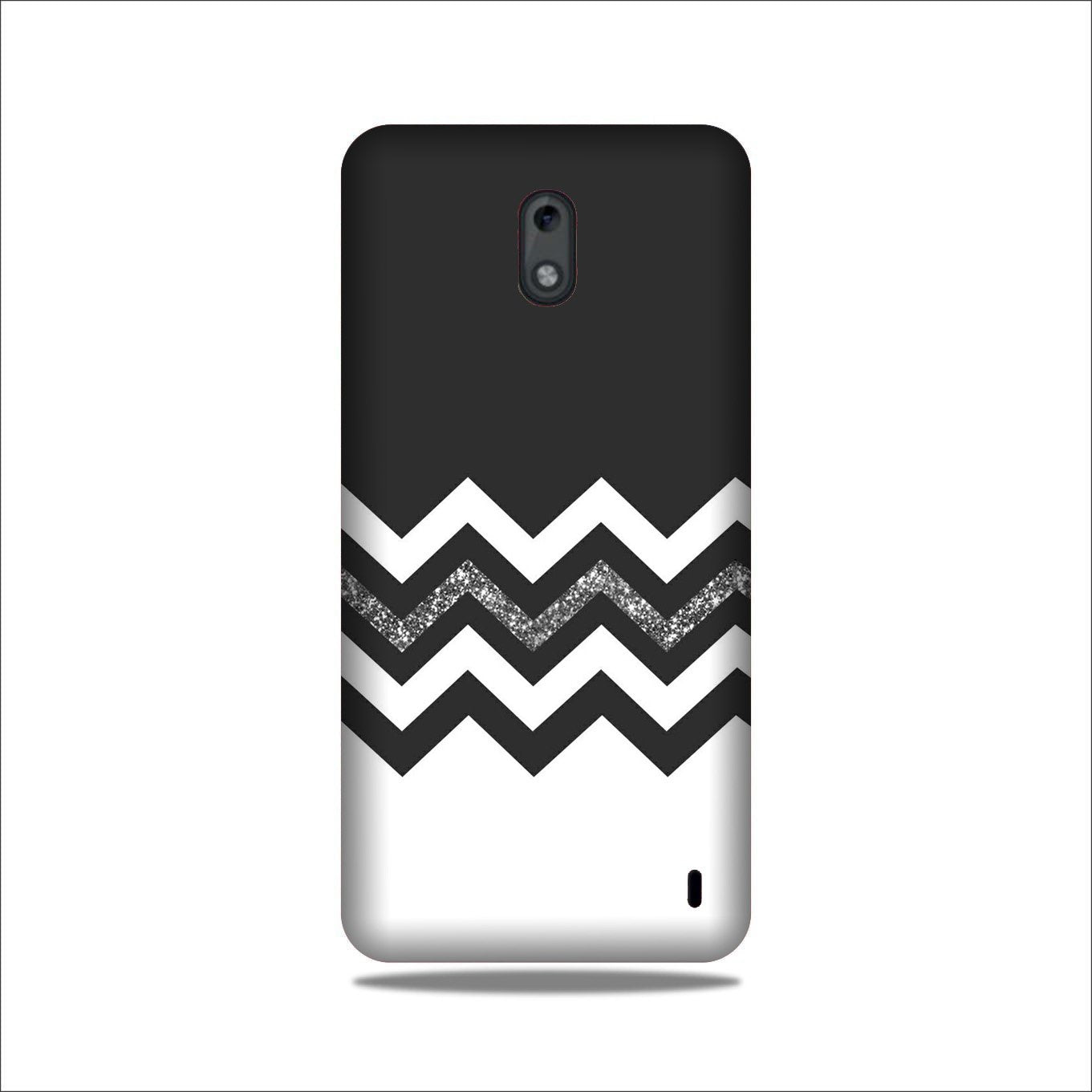 Black white Pattern2Case for Nokia 2.2 Black white Pattern2Case for Nokia 2.2