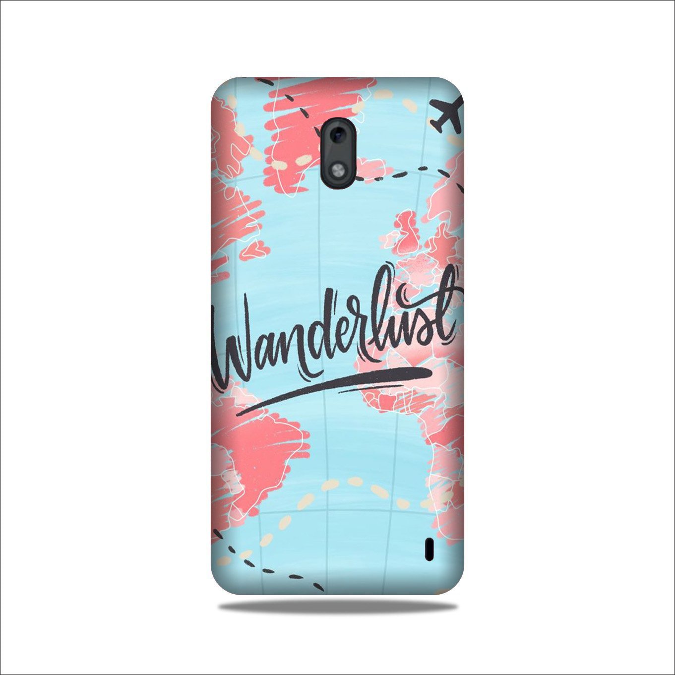 Wonderlust Travel Case for Nokia 2.2 (Design No. 223) Wonderlust Travel Case for Nokia 2.2 (Design No. 223)