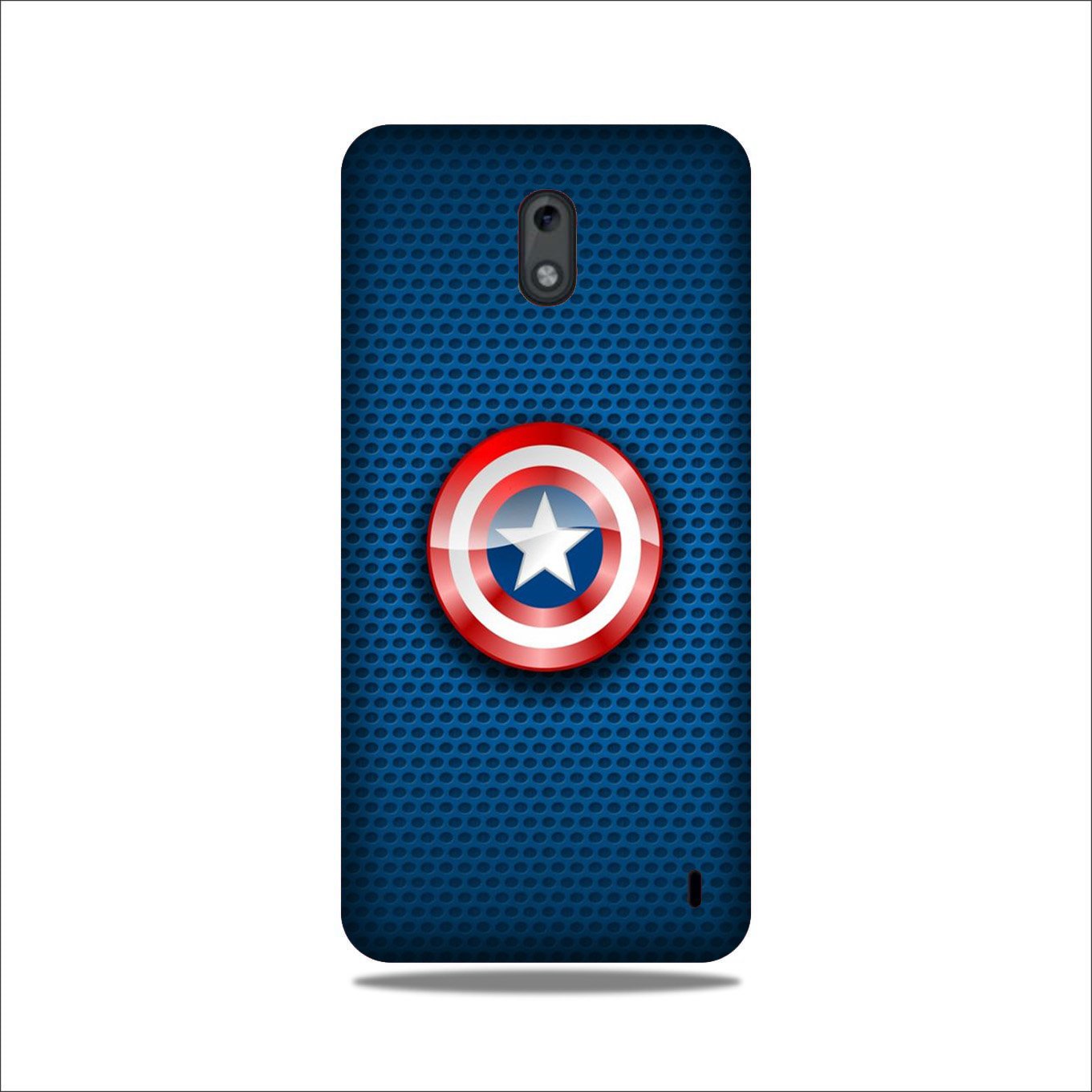 Captain America Shield Case for Nokia 2.2 (Design No. 253) Captain America Shield Case for Nokia 2.2 (Design No. 253)