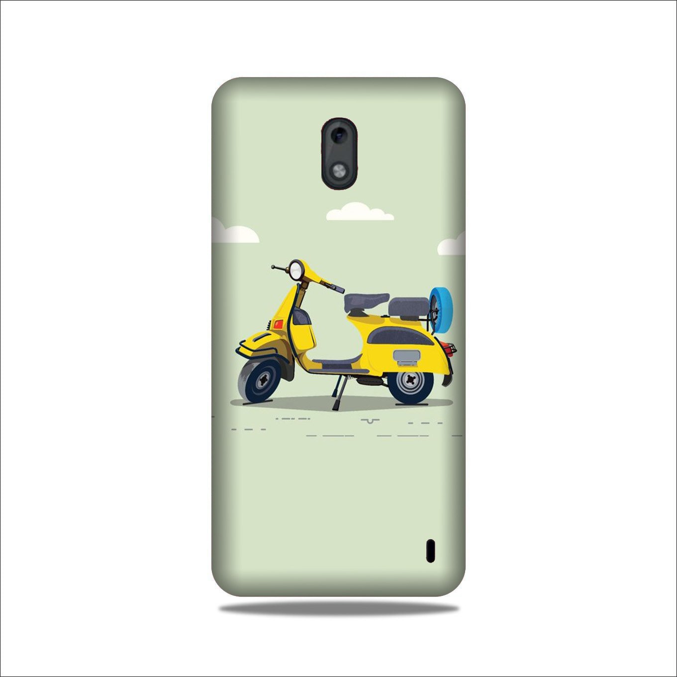 Vintage Scooter Case for Nokia 2.2 (Design No. 260) Vintage Scooter Case for Nokia 2.2 (Design No. 260)