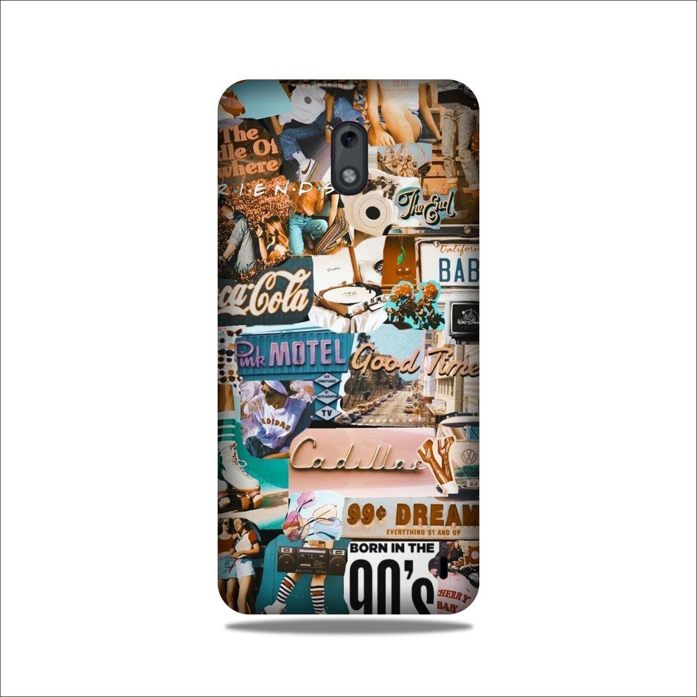 Vintage Design Case for Nokia 2.2 (Design No. 284) Vintage Design Case for Nokia 2.2 (Design No. 284)