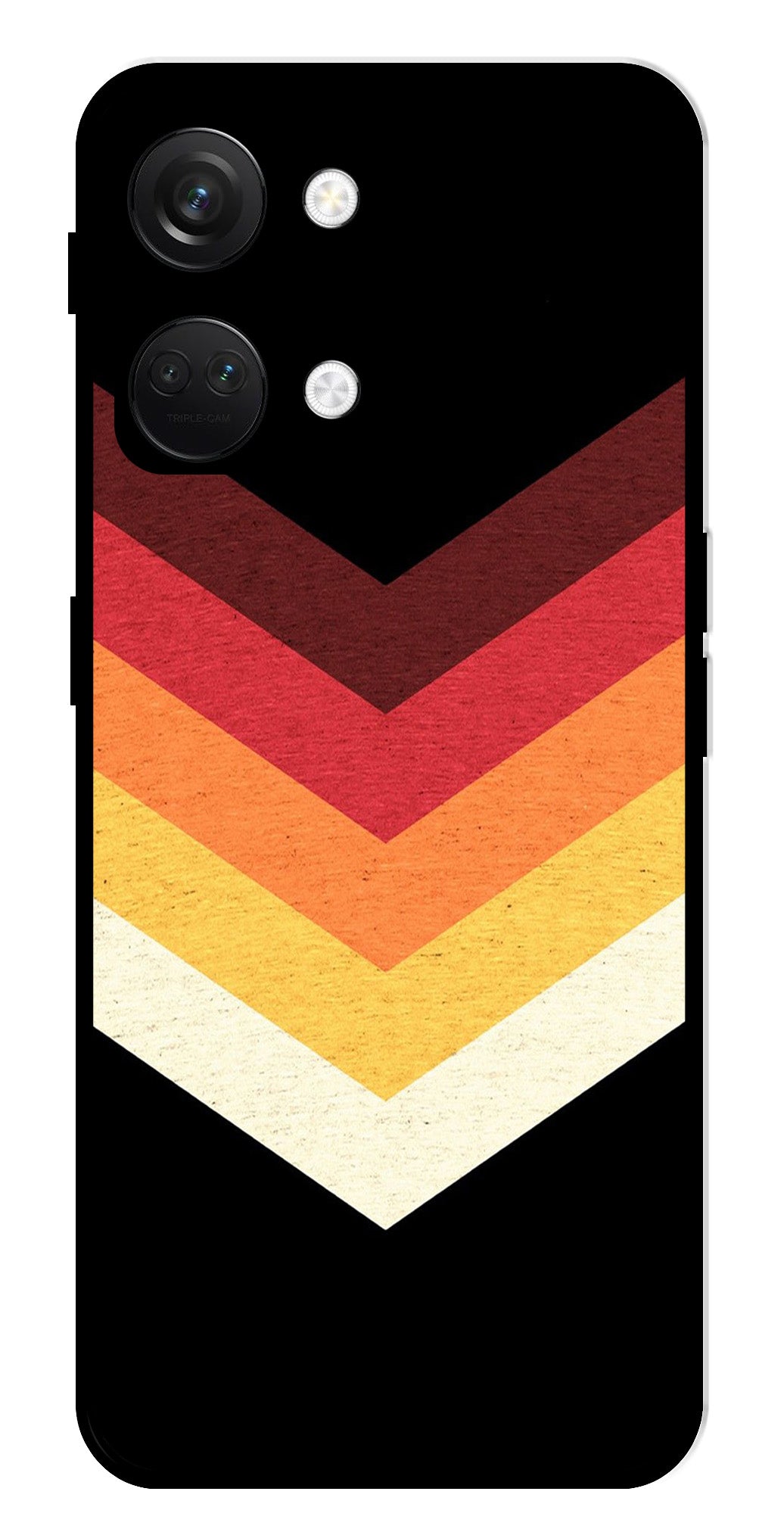 MultiColor Arrow Metal Mobile Case for OnePlus Nord 3 5G MultiColor Arrow Metal Mobile Case for OnePlus Nord 3 5G