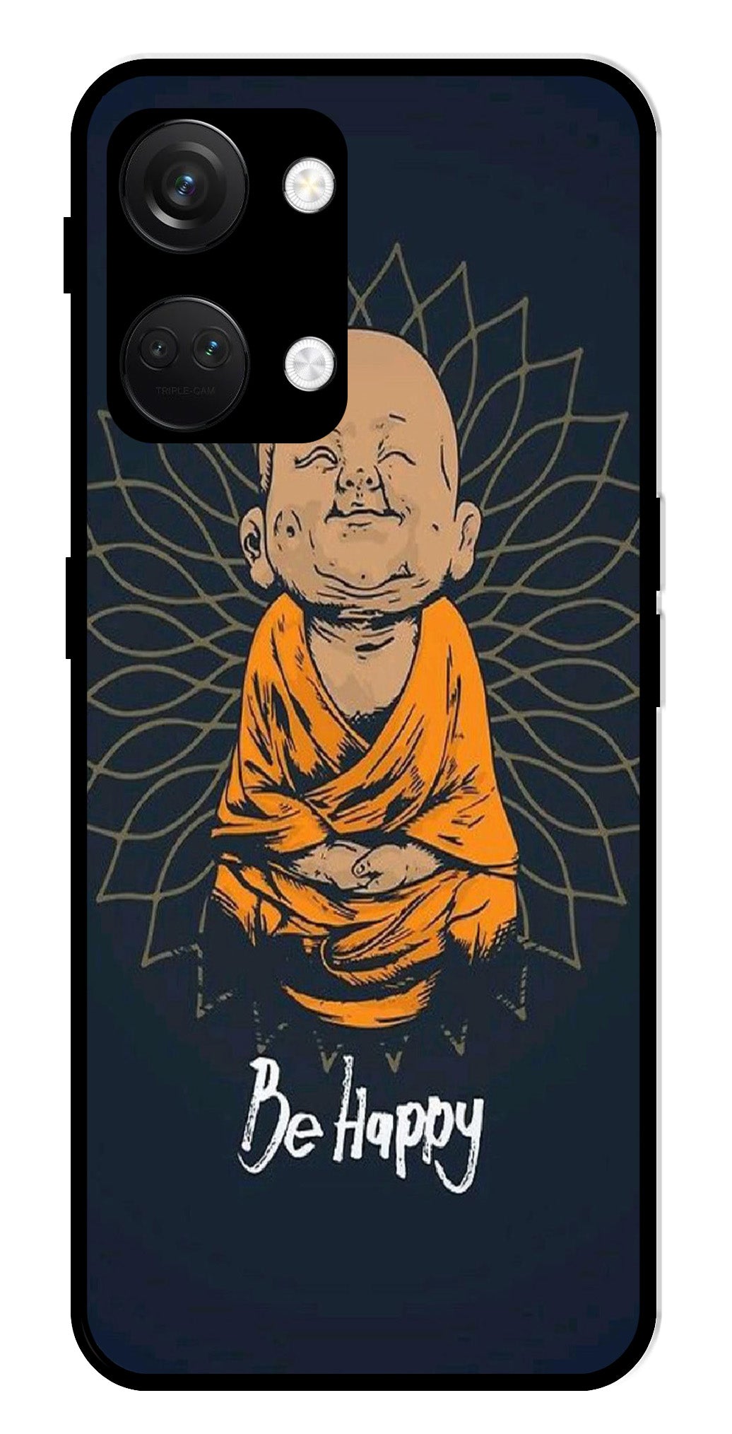 Be Happy Metal Mobile Case for OnePlus Nord 3 5G Be Happy Metal Mobile Case for OnePlus Nord 3 5G