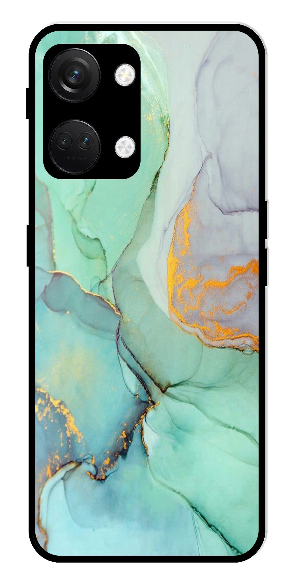Marble Design Metal Mobile Case for OnePlus Nord 3 5G Marble Design Metal Mobile Case for OnePlus Nord 3 5G