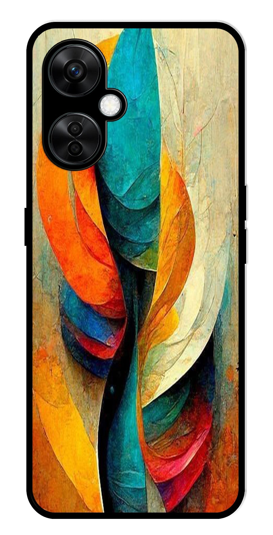 Modern Art Metal Mobile Case for OnePlus Nord CE 3 Lite 5G Modern Art Metal Mobile Case for OnePlus Nord CE 3 Lite 5G