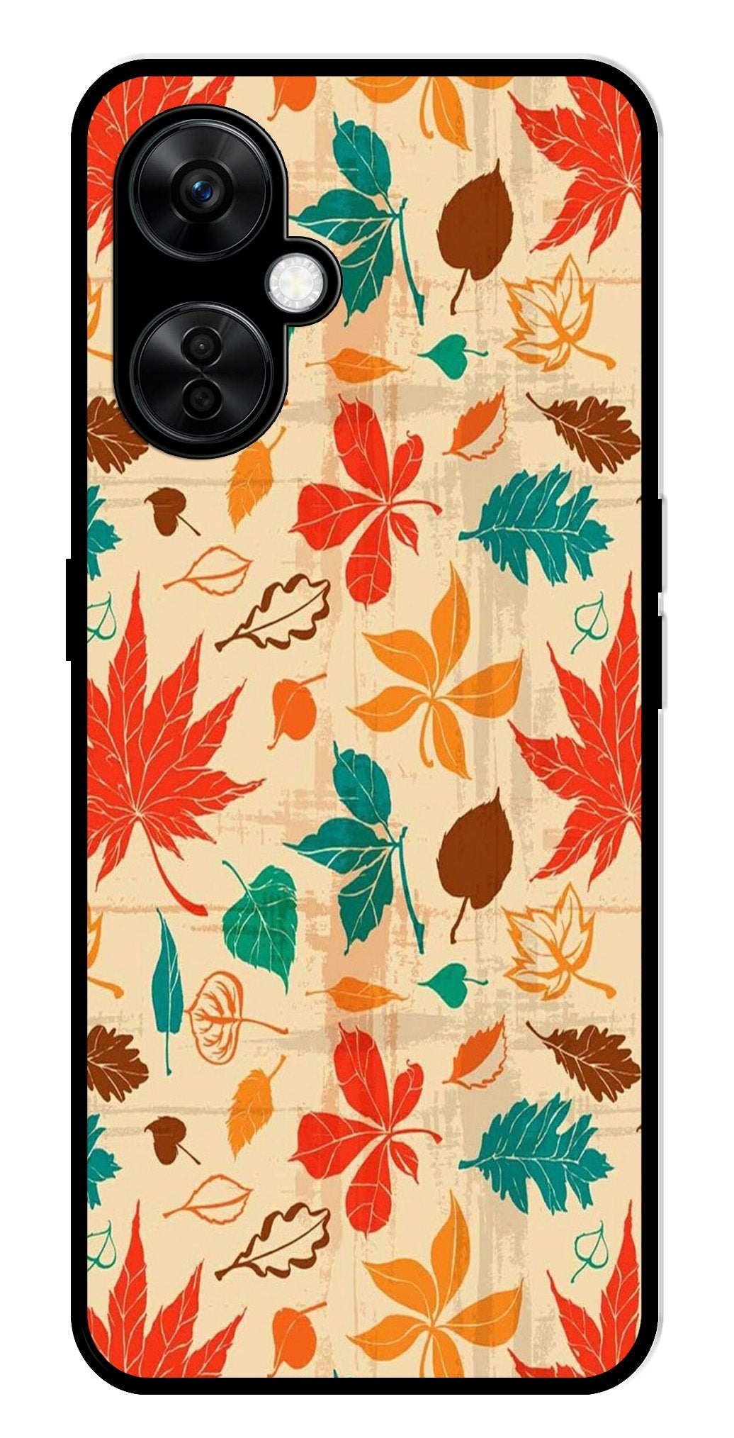 Leafs Design Metal Mobile Case for OnePlus Nord CE 3 Lite 5G Leafs Design Metal Mobile Case for OnePlus Nord CE 3 Lite 5G
