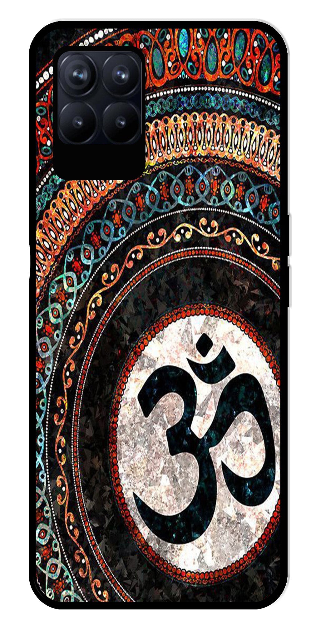 Oum Design Metal Mobile Case for Realme Narzo 50 50 Oum Design Metal Mobile Case for Realme Narzo 50 50 (Design No -15)