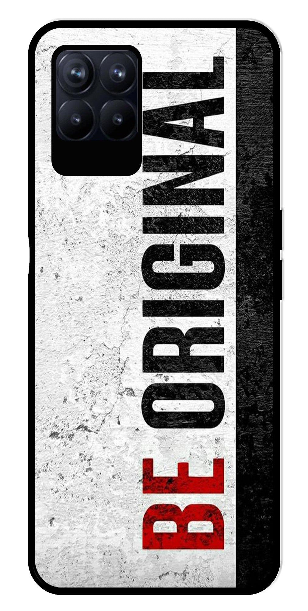 Be Original Metal Mobile Case for Realme Narzo 50 50 Be Original Metal Mobile Case for Realme Narzo 50 50 (Design No -38)