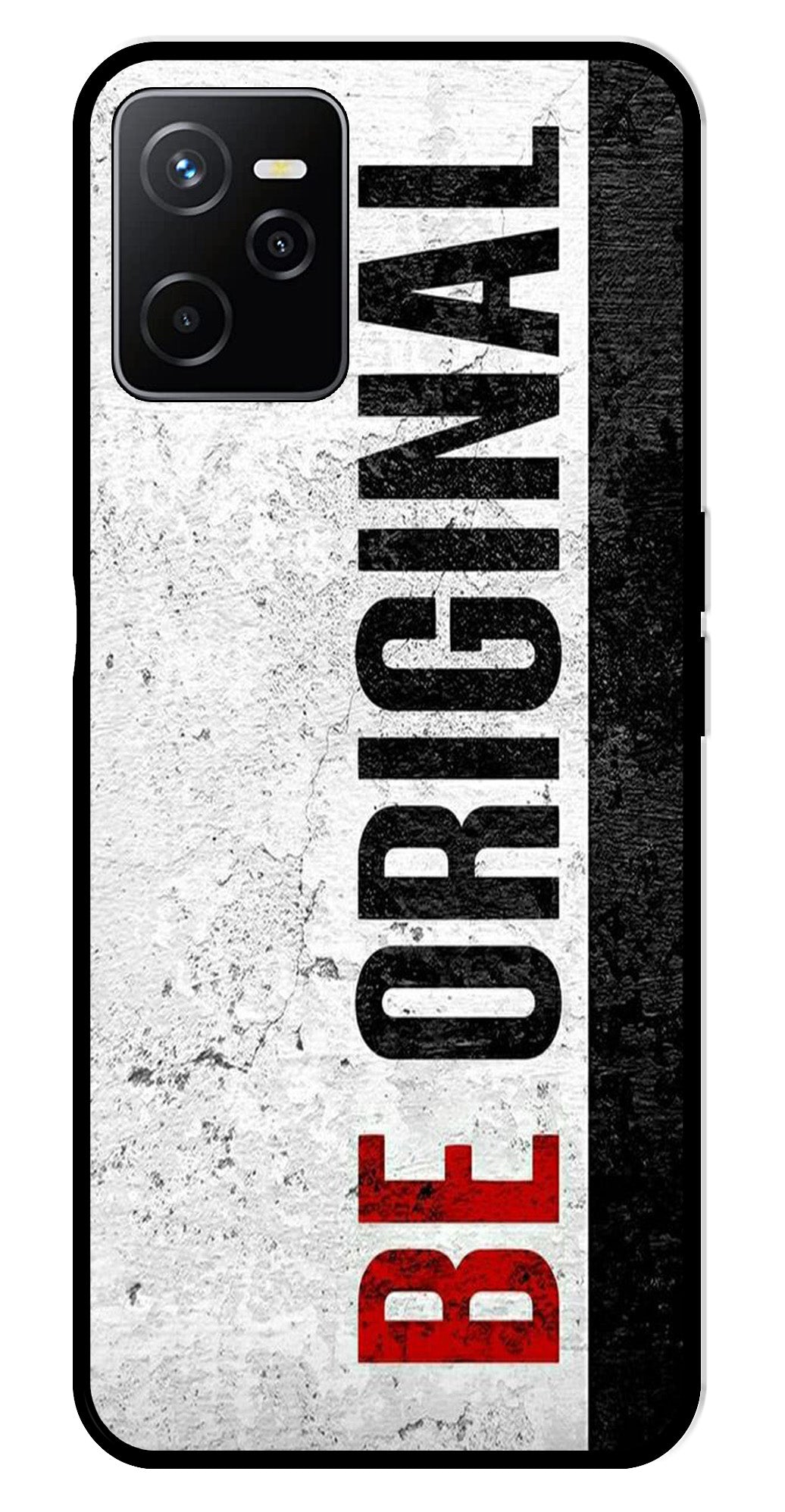 Be Original Metal Mobile Case for Realme Narzo 50A Be Original Metal Mobile Case for Realme Narzo 50A (Design No -38)