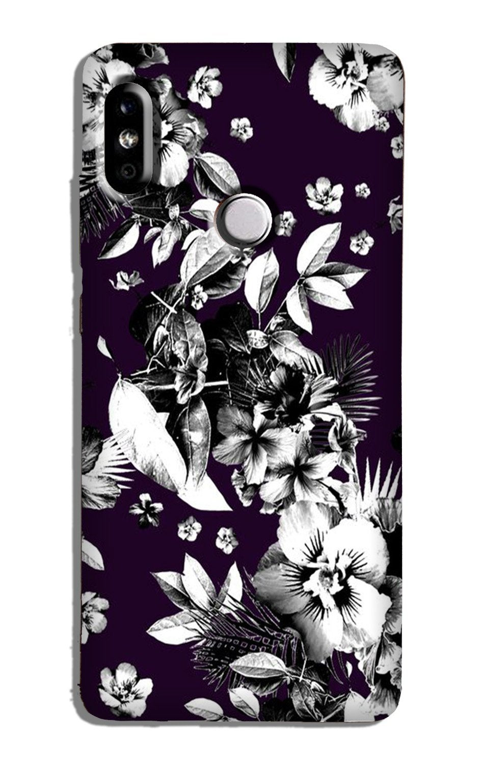 white flowers Case for Xiaomi Redmi Y3 white flowers Case for Xiaomi Redmi Y3