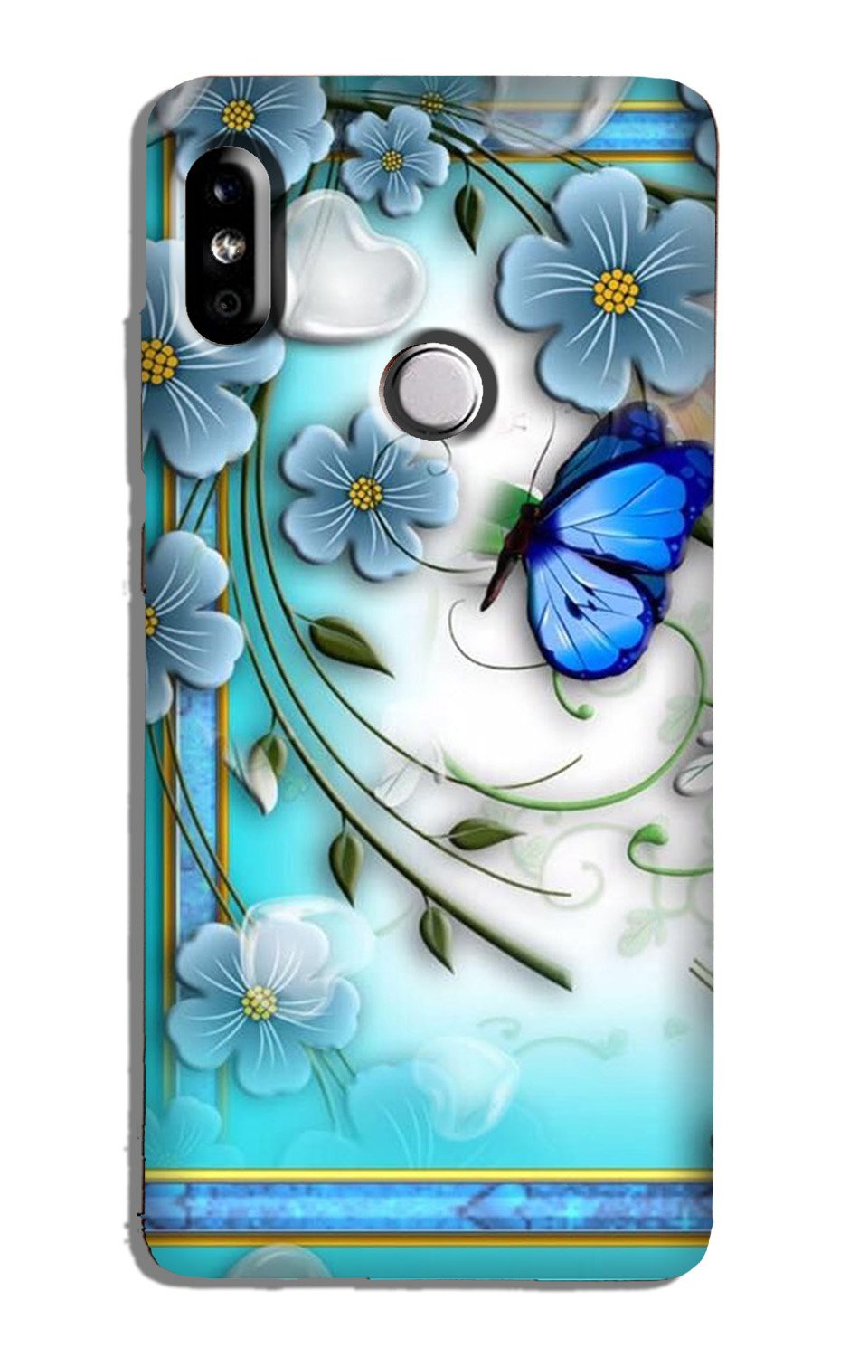 Blue Butterfly Case for Redmi Note 5 Pro Blue Butterfly Case for Redmi Note 5 Pro
