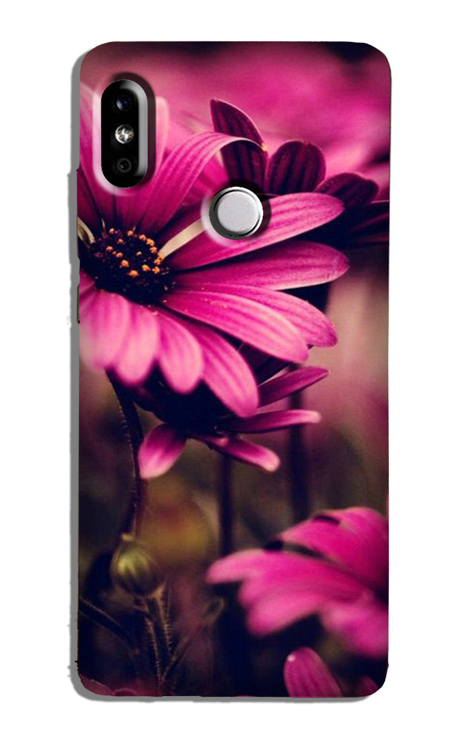 Purple Daisy Case for Mi A2 Purple Daisy Case for Mi A2