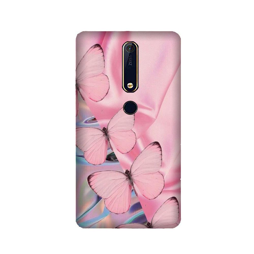 Butterflies Mobile Back Case for Nokia 6.1 2018 (Design - 26) Butterflies Case for Nokia 6.1 2018