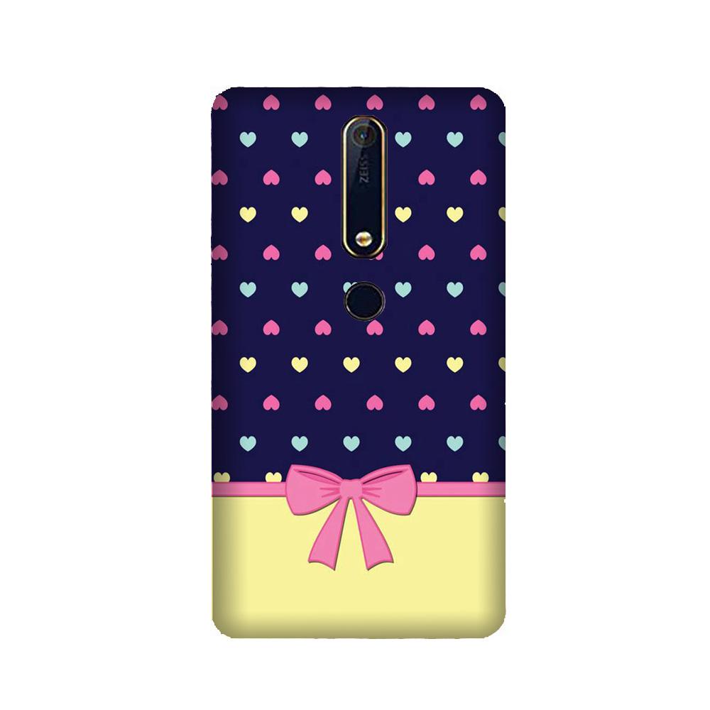 Gift Wrap5 Mobile Back Case for Nokia 6.1 2018 (Design - 40) Gift Wrap5 Case for Nokia 6.1 2018