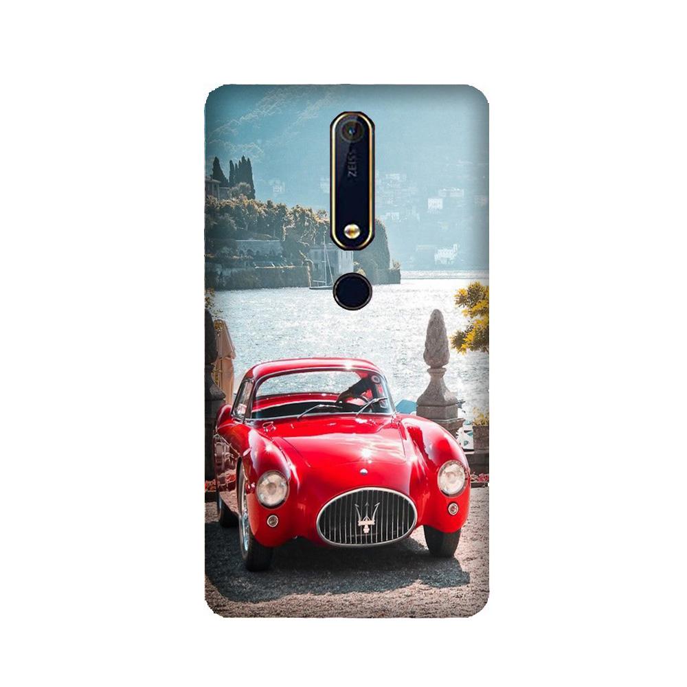 Vintage Car Mobile Back Case for Nokia 6.1 2018 (Design - 51) Vintage Car Case for Nokia 6.1 2018