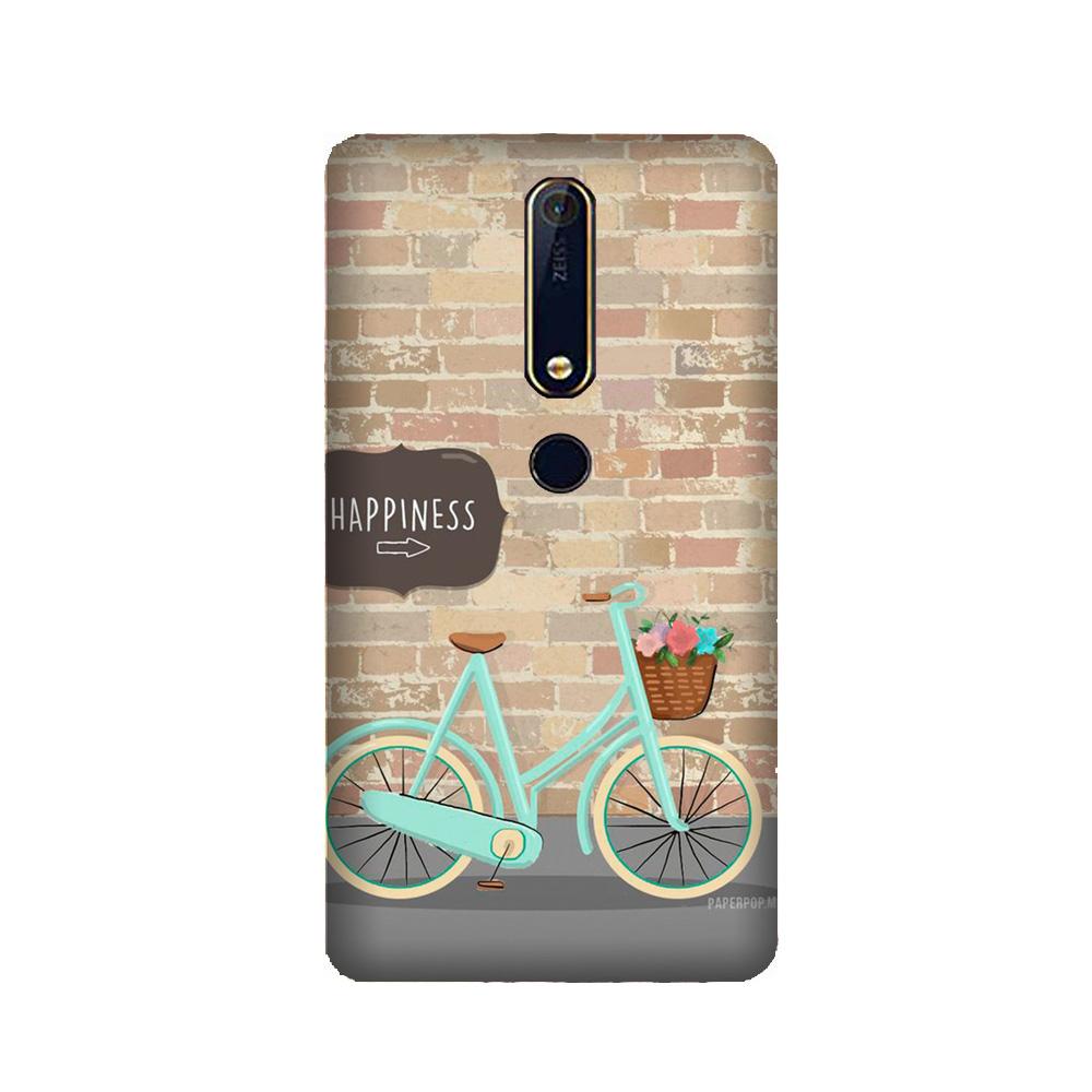Happiness Mobile Back Case for Nokia 6.1 2018 (Design - 53) Happiness Case for Nokia 6.1 2018
