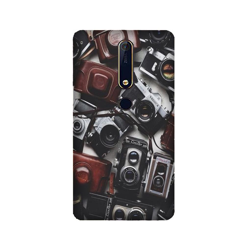 Cameras Mobile Back Case for Nokia 6.1 2018 (Design - 57) Cameras Case for Nokia 6.1 2018