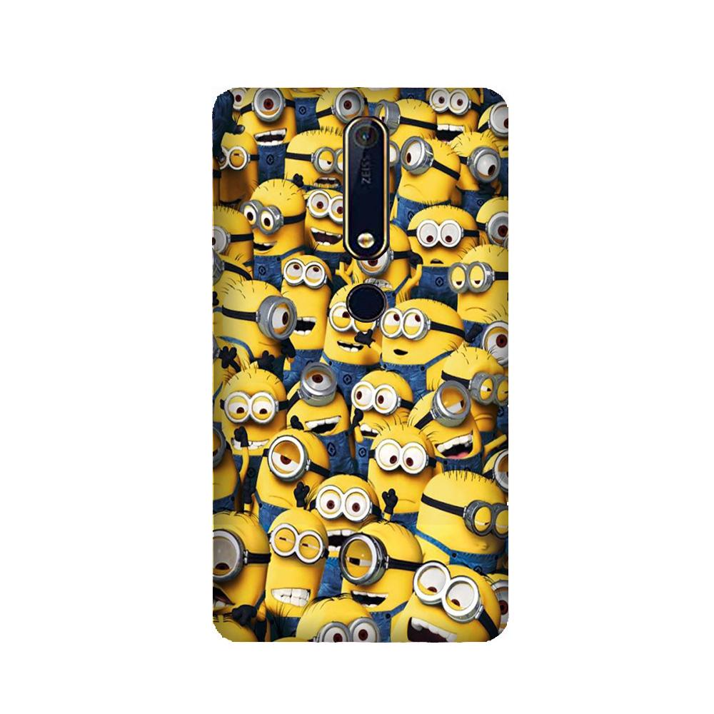 Minions Case for Nokia 6.1 (2018) (Design - 126) Minions Case for Nokia 6.1 (2018) (Design - 126)
