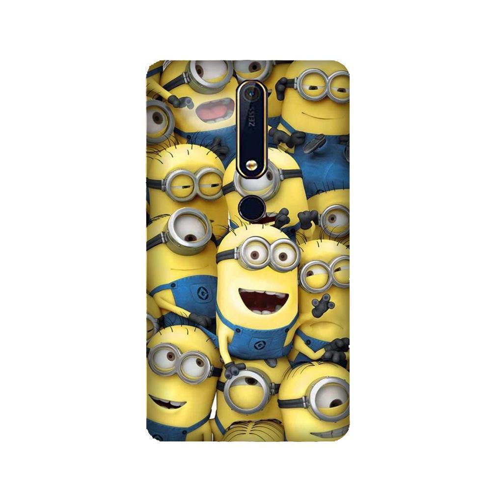 Minions Case for Nokia 6.1 (2018) (Design - 127) Minions Case for Nokia 6.1 (2018) (Design - 127)