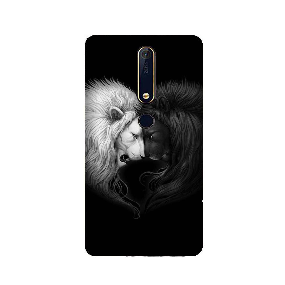 Dark White Lion Case for Nokia 6.1 (2018) (Design - 140) Dark White Lion Case for Nokia 6.1 (2018) (Design - 140)