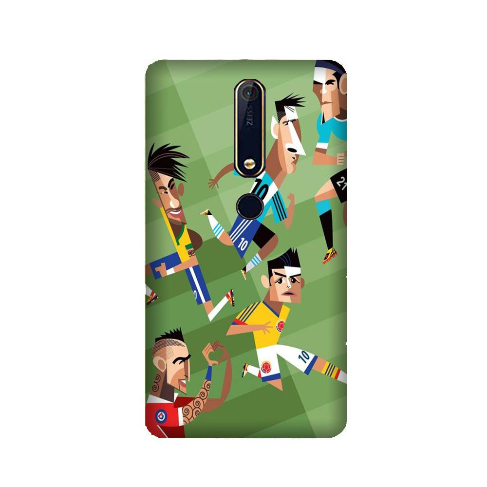 Football Case for Nokia 6.1 (2018) (Design - 166) Football Case for Nokia 6.1 (2018) (Design - 166)