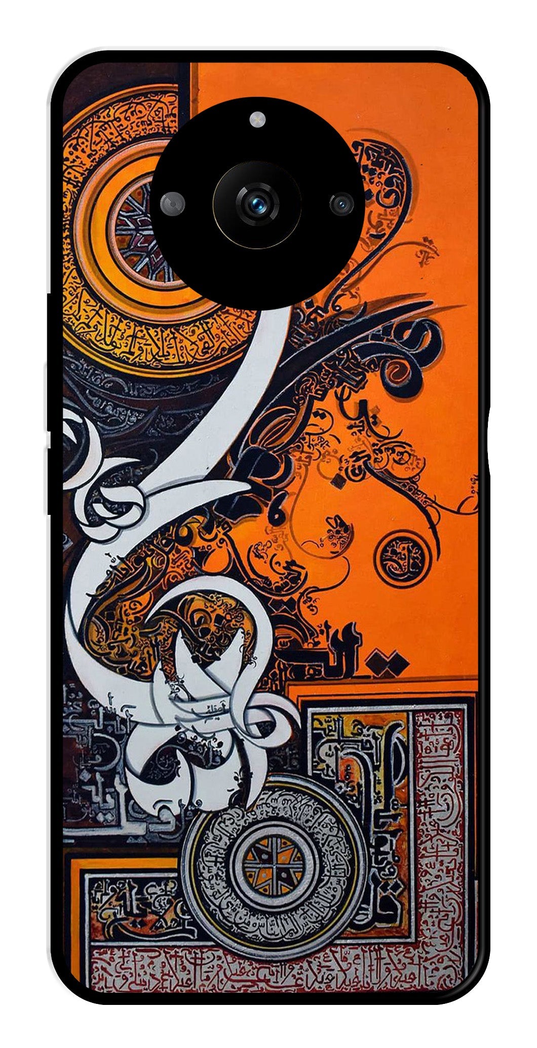 Qalander Art Metal Mobile Case for Realme Narzo 60 5G Qalander Art Metal Mobile Case for Realme Narzo 60 5G (Design No -16)
