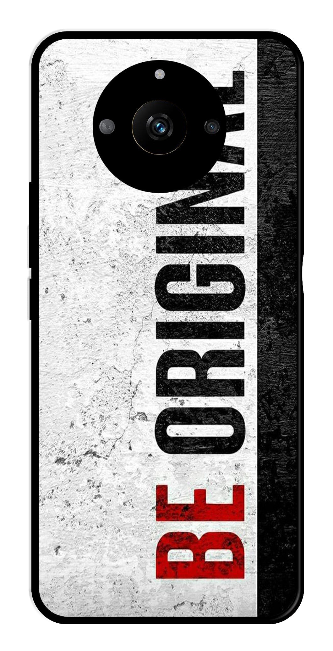 Be Original Metal Mobile Case for Realme Narzo 60 5G Be Original Metal Mobile Case for Realme Narzo 60 5G (Design No -38)