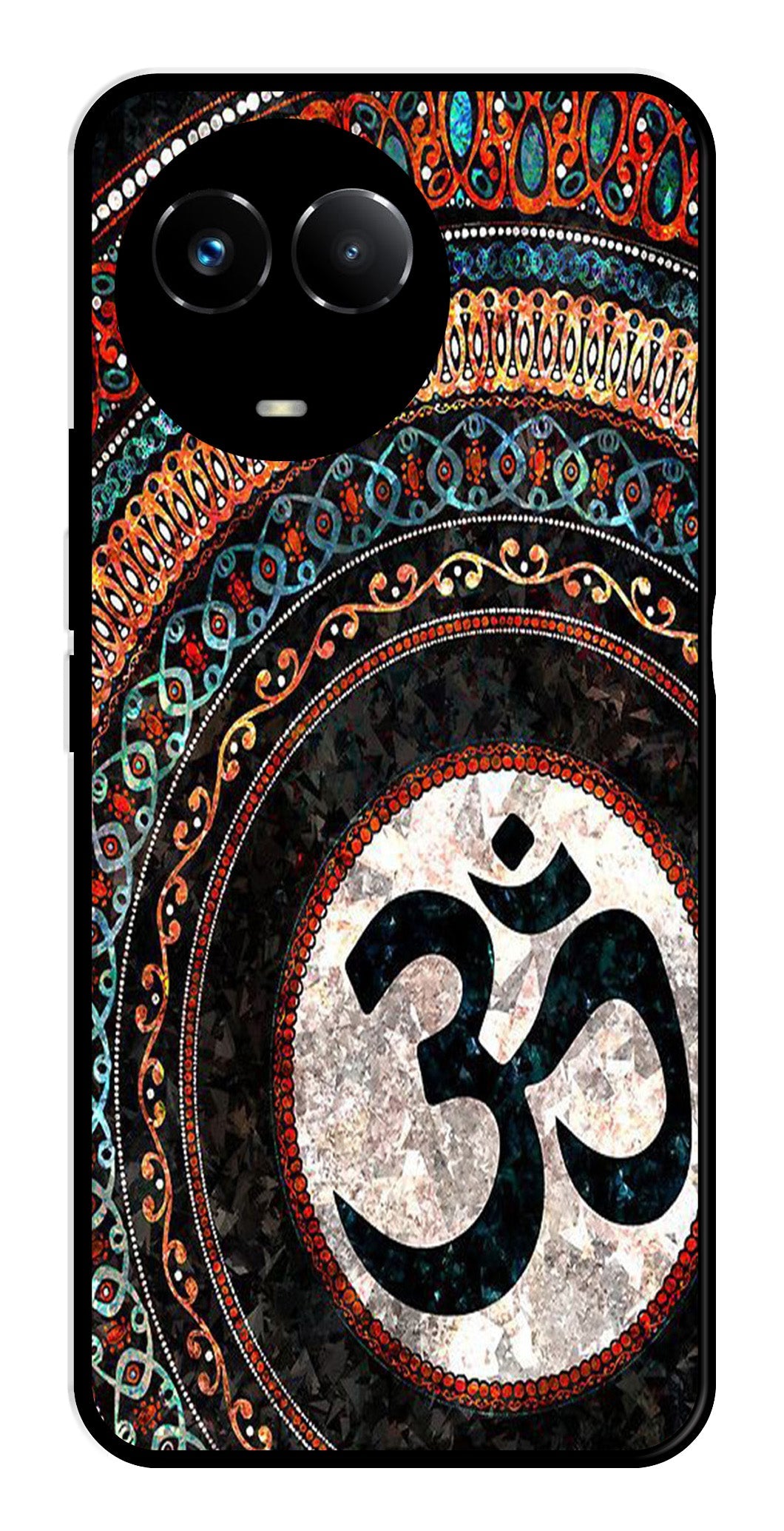 Oum Design Metal Mobile Case for Realme Narzo 60X 5G Oum Design Metal Mobile Case for Realme Narzo 60X 5G (Design No -15)