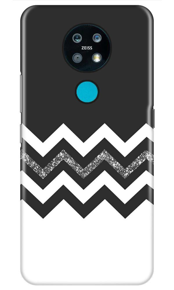 Black white Pattern2Case for Nokia 7.2 Black white Pattern2Case for Nokia 7.2