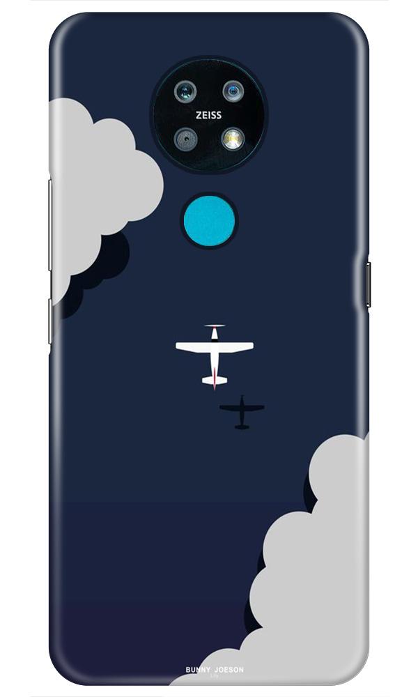 Clouds Plane Case for Nokia 6.2 (Design - 196) Clouds Plane Case for Nokia 6.2 (Design - 196)