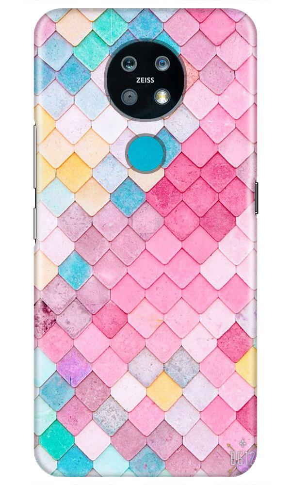 Pink Pattern Case for Nokia 7.2 (Design No. 215) Pink Pattern Case for Nokia 7.2 (Design No. 215)