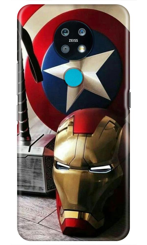 Ironman Captain America Case for Nokia 7.2 (Design No. 254) Ironman Captain America Case for Nokia 7.2 (Design No. 254)